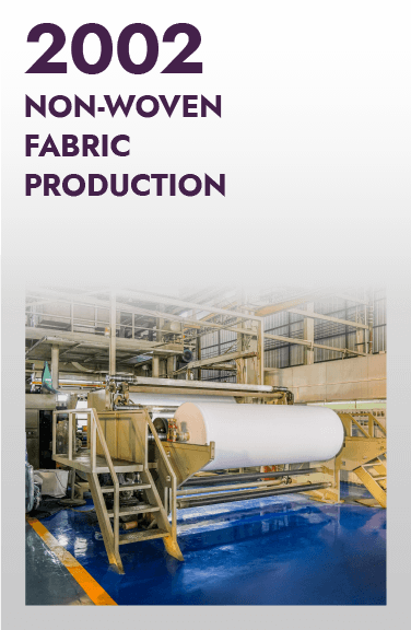 Introduced a spunbonded non-woven fabric production line